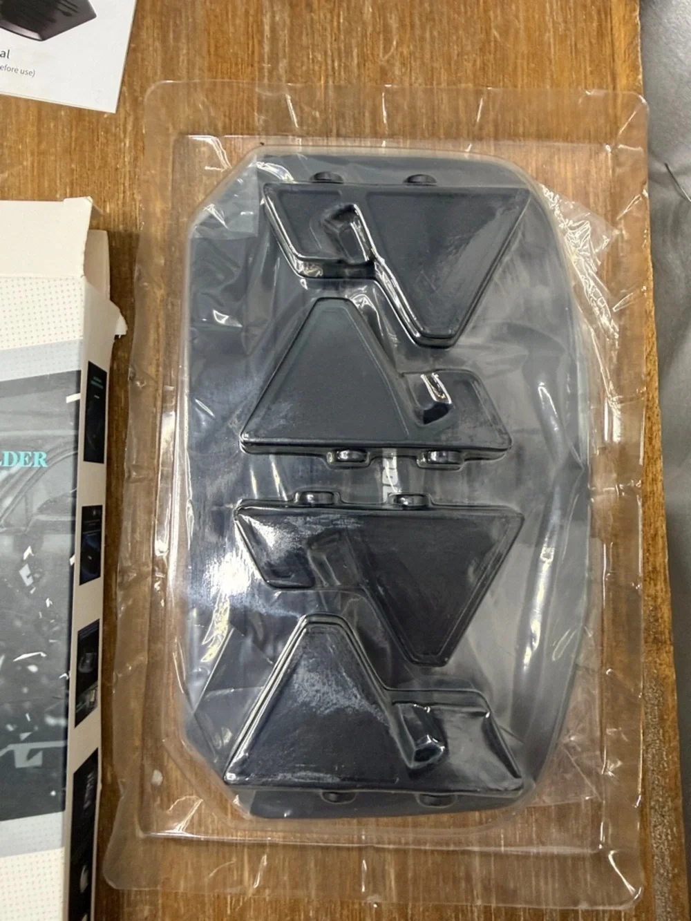 ipow Car Dashboard Anti Slip Phone Holder Silicone Base GPS Navigation Clip
